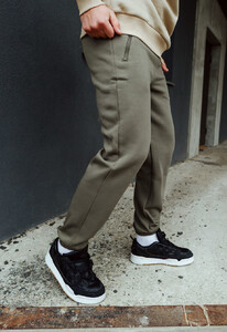 Фото - Теплые спортивные штаны цвета хаки Staff khaki fleece - Men box