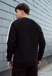 Фото - Базовый черный свитшот Staff black line logo fleece - Men box