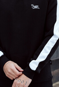 Фото - Базовый черный свитшот Staff black line logo fleece - Men box