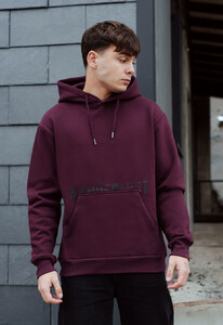 Фото - Темно-фиолетовое теплое худи Staff wanderlust fleece - Men box