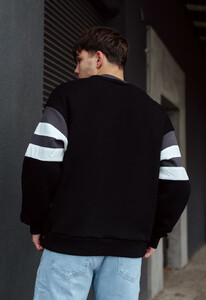 Фото - Зимний мужской свитшот Staff ryb 1 logo fleece oversize - Men box