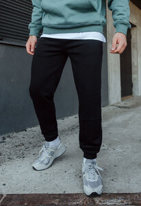 Фото - Базовые черные спортивные штаны Staff op black fleece - Men box