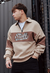 Фото - Брендированный оверсайз свитшот Staff kr oversize fleece - Men box
