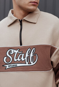 Фото - Брендированный оверсайз свитшот Staff kr oversize fleece - Men box