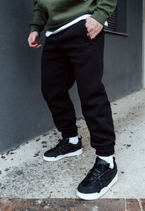 Фото - Универсальные черные спортивные штаны Staff black basic fleece - Men box