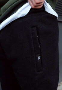 Фото - Универсальные черные спортивные штаны Staff black basic fleece - Men box