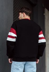 Фото - Молодежный оверсайз свитшот Staff ryb 2 logo fleece oversize - Men box