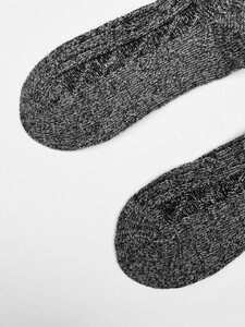 Фото - Высокие зимние носки SOX Warm цвета светло-серый меланж - Men box