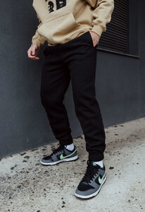 Фото - Чоловічі теплі спортивні штани Staff pa black fleece - Men box