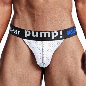 Фото - Джоки для мужчин от бренда Pump белого цвета - Men box