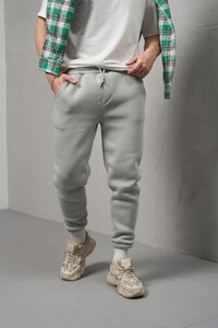 Фото - Теплі спортивні штани Intruder Fleece м'ятного кольору - Men box