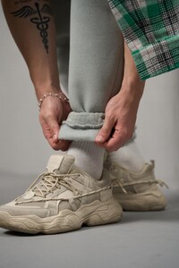 Фото - Теплі спортивні штани Intruder Fleece м'ятного кольору - Men box