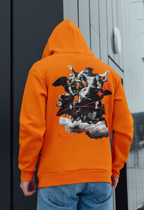 Фото - Яскраве помаранчеве худі Staff art fleece - Men box