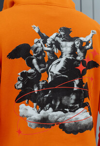 Фото - Яскраве помаранчеве худі Staff art fleece - Men box