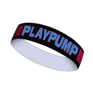 Фото - Еротична стрічка на стегно Play Pump чорно-рожевого кольору - Men box