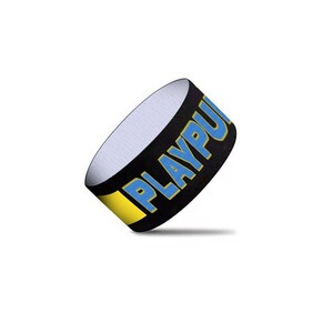 Фото - Мужская эротическая лента на руку Play Pump черно-желтая - Men box