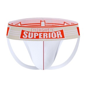 Фото - Мужские эротические джоки от бренда 0850 белого цвета - Men box