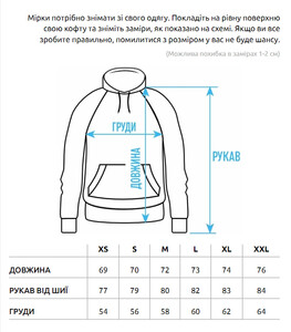 Фото - Утеплене сіре худі Staff gray2 logo seam oversize fleece - Men box