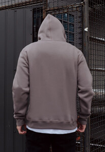 Фото - Темно-фіолетове тепле худі Staff dark violet basic fleece - Men box