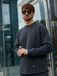 Фото - Повседневный костюм на флисе Intruder Stout цвета графит - Men box