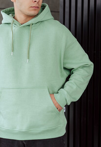 Фото - Оверсайз худі м'ятного кольору Staff mint oversize fleece - Men box