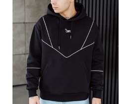 Фото - Тепле оверсайз худі Staff black logo fleece oversize - Men box