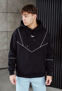 Фото - Тепле оверсайз худі Staff black logo fleece oversize - Men box
