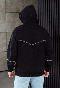 Фото - Тепле оверсайз худі Staff black logo fleece oversize - Men box