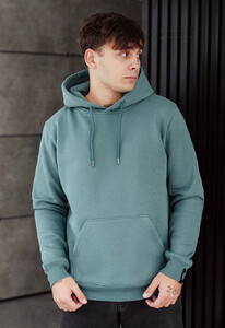 Фото - Однотонне бірюзове худі Staff turquoise basic fleece - Men box