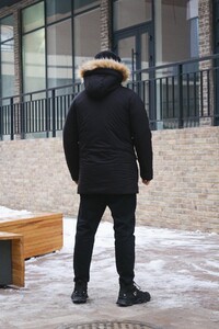 Фото - Повсякденна парка від Intruder чорного кольору HotWint - Men box
