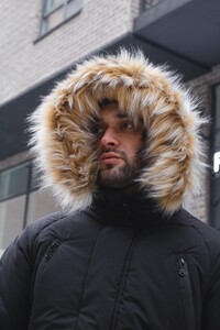 Фото - Повсякденна парка від Intruder чорного кольору HotWint - Men box