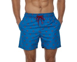 Фото - Пляжные мужские бермуды от бренда Escatch синего цвета - Men box