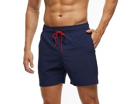 Фото - Плавательные шорты от бренда Escatch темно-синего цвета - Men box