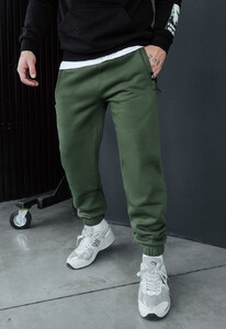 Фото - Спортивные штаны цвета хаки Staff mi khaki basic fleece - Men box