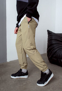 Фото - Мужские джоггеры бежевого цвета Staff bl beige olive - Men box