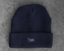 Фото - Серая шапка с логотипом Staff 14 gray logo - Men box