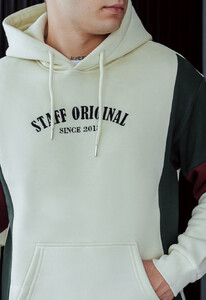 Фото - Зимове триколірне худі Staff original since 2013 fleece - Men box