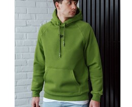 Фото - Утеплене худі салатового кольору Staff green logo oversize fleece - Men box