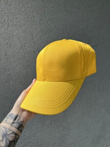 Фото - Яскрава бейсболка від Intruder MyCap жовтого кольору - Men box