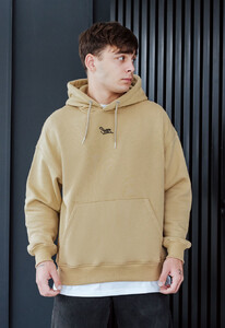Фото - Бежеве оверсайз худі Staff zilla oversize fleece - Men box