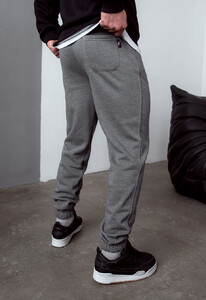 Фото - Спортивные штаны серого цвета Staff op graphite logo fleece - Men box