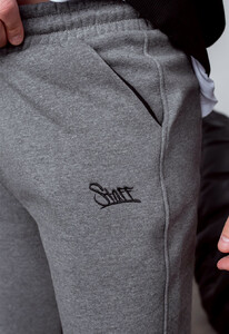 Фото - Спортивные штаны серого цвета Staff op graphite logo fleece - Men box