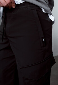 Фото - Всесезонные черные штаны карго Staff cargo pa black - Men box