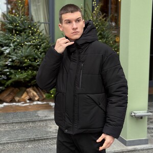 Фото - Повседневная куртка от Pobedov Rockford черного цвета - Men box