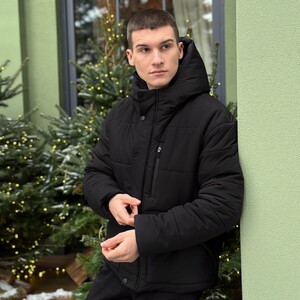 Фото - Повседневная куртка от Pobedov Rockford черного цвета - Men box