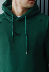 Фото - Всесезонное худи зеленого цвета Staff logo green - Men box