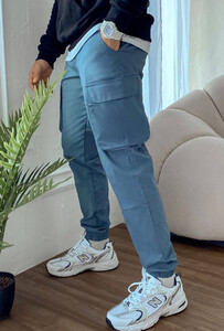 Фото - Світло-сині штани карго Staff du cargo blue - Men box