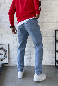 Фото - Базові блакитні джинси Staff 75 blue slim - Men box