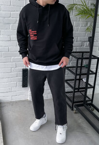 Фото - Худи с патриотическим принтом Staff nation oversize - Men box
