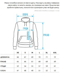 Фото - Повседневное серое худи Staff blue gray logo - Men box